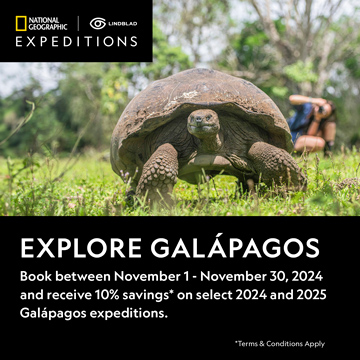 National Geographic - Lindblad Expeditions | Explore the true wilderness of the Galápagos Islands